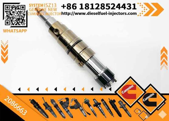 2086663 Diesel Common Rail Injector 2086663 1933613 1881565 2894920 Compatible for ISX Scania C-UMMINSS SCANIA XPI ISG INJECTOR