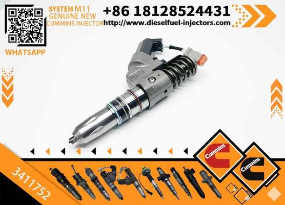 High Quality Common Rail Injector Diesel Fuel Injector 3411752 4026222 4061851 for Engine Parts