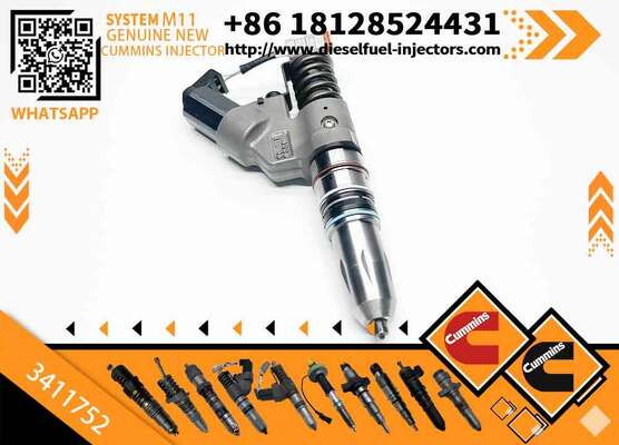 High Quality Common Rail Injector Diesel Fuel Injector 3411752 4026222 4061851 for Engine Parts