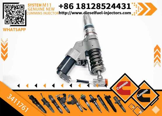Diesel Fuel Injector Common Rail Injector 3411761 CUM-MINS M11 3411761 4903084 4061851 4902921 3411752 3411753 3411756