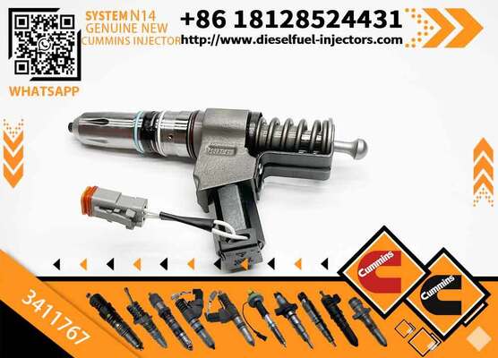 Construction Machinery PartsFuel Injector for N14 Diesel 3411765 3087733 3095086 3411767 for C-UMMINS Diesel Engine