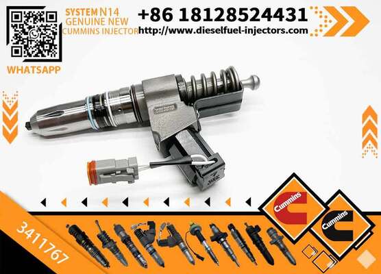 Construction Machinery PartsFuel Injector for N14 Diesel 3411765 3087733 3095086 3411767 for C-UMMINS Diesel Engine