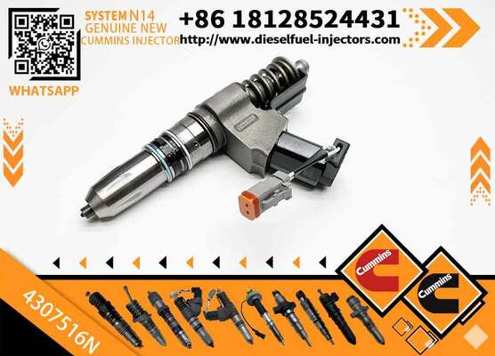ZQYM Factory Wholesale Precision Controlled N14 Fuel Injector 4307516 4384360 4026222 4307776 3411767 for Cummin-s Engine