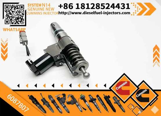 QSN14 N14 Engine Fuel Injector 3411381 6087807 3411385 3087560 for C-ummins Injector