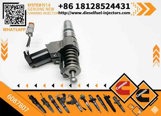 QSN14 N14 Engine Fuel Injector 3411381 6087807 3411385 3087560 for C-ummins Injector