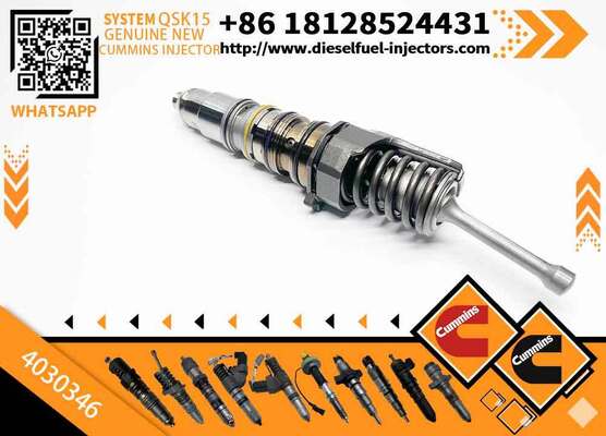 Excavator Accessories Fast Delivery Fuel Injector 4088725 1521978 1764365 4030346 for C-UMMINS QSKX15 Diesel Engine Spare Parts Construction Machinery