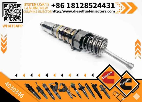 Excavator Accessories Fast Delivery Fuel Injector 4088725 1521978 1764365 4030346 for C-UMMINS QSKX15 Diesel Engine Spare Parts Construction Machinery