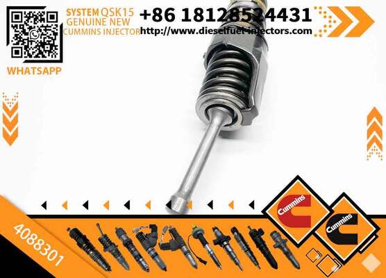 Hconcet Diesel Common Rail Fuel Injector 4062569 4088301 4088665 Compatible for QSX15 ISX15 Metal High Speed Steel