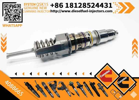 Hconcet Diesel Common Rail Fuel Injector 4062569 4088301 4088665 Compatible for QSX15 ISX15 Metal High Speed Steel