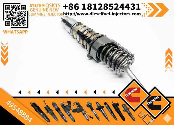 Construction Machinery PartsFuel Injector for QSKX15 Diesel 1511696 1529790 49548884 4954644For C-UMMINS Diesel Engine