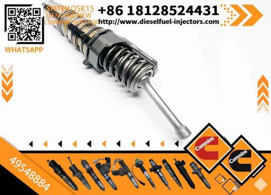 Construction Machinery PartsFuel Injector for QSKX15 Diesel 1511696 1529790 49548884 4954644For C-UMMINS Diesel Engine