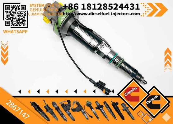 2867147 Fuel Injector 2887077 800169268 Construction Machinery Excavator Parts for QSK60 QSK38 QSK19 Engine