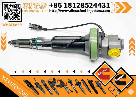 New Construction Machinery Fuel Injector for QSK19 Diesel Compatible Y431K05429 Y431KO5205 Y431K05420 for C-UMMINS Diesel Engine