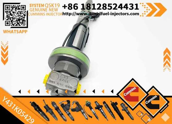 4955524 Diesel Fuel Injector for C-ummins QSK19 38 50 60 F00BL0J019 Y431K05429 Common Rail Injection Valves