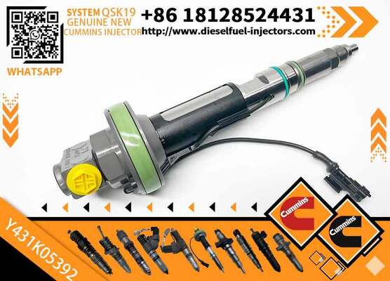 Original Common Rail Injector F00BJ00000 F00BJ00001 Y431K05392 2867147 2882077 Fit for QSK19 QSK38 QSK50 Engine CM2150 CM850