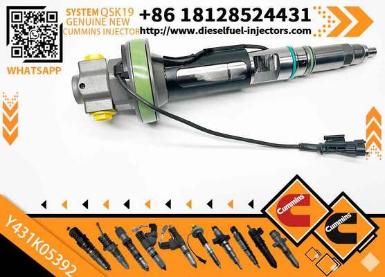 Original Common Rail Injector F00BJ00000 F00BJ00001 Y431K05392 2867147 2882077 Fit for QSK19 QSK38 QSK50 Engine CM2150 CM850