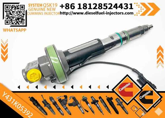 Original Common Rail Injector F00BJ00000 F00BJ00001 Y431K05392 2867147 2882077 Fit for QSK19 QSK38 QSK50 Engine CM2150 CM850