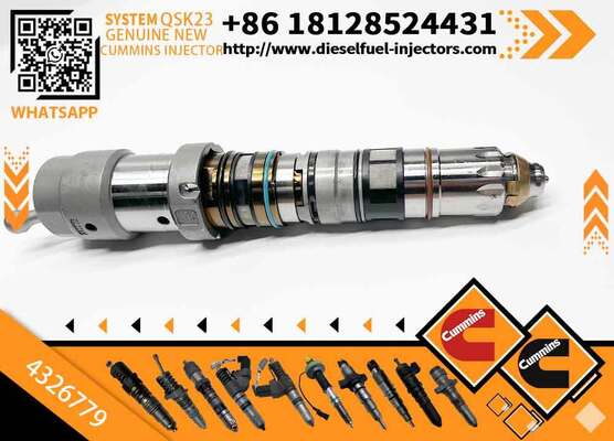 Engine Parts Fuel Injector 4088431 4317237 4902827 4902828 4076533 4317224 4326779 4326780 for C-ummins / Komatsu Engine Qsk23