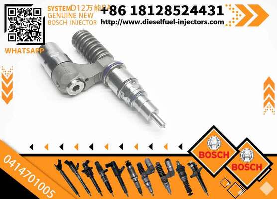New 1408335 0414701105 0414701005 1730888 1487472 Common Rail Diesel Fuel Injector Compatible with New Condition Fuel Injector