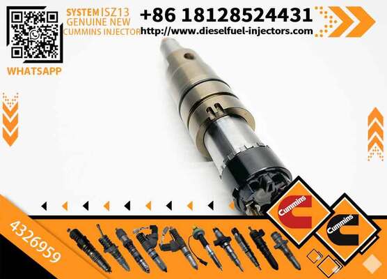 4326959 Engine Accessories Genuine ISZ QSZ13 Engine Injector 4326959 diesel Engine Fuel Injector 4326959