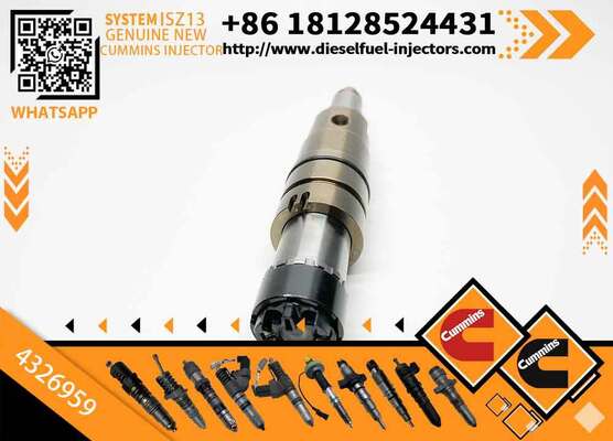 4326959 Engine Accessories Genuine ISZ QSZ13 Engine Injector 4326959 diesel Engine Fuel Injector 4326959