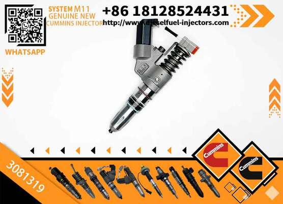 Common Rail Fuel Injector 3037772 3411755 3081319 3411756 3087557 3411758 for Sprayer Excavator M11 Injector Truck Parts