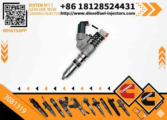 Common Rail Fuel Injector 3037772 3411755 3081319 3411756 3087557 3411758 for Sprayer Excavator M11 Injector Truck Parts
