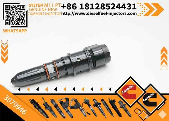 New High Quality Stainless Steel NTA855 Common Rail PT Fuel Injector 3079946 for Diesel Machinery Marine Engine Spare Parts
