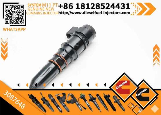 High Quality M11 ISM11 QSM11 PT Common Rail Fuel Injector 3087648 for diesel Construction Machinery Marine Engine Parts