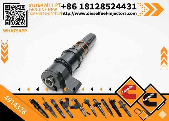 High Quality NTA855 Common Rail Fuel Injector 4914328 for diesel Construction Machinery Marine Engine Spare Parts