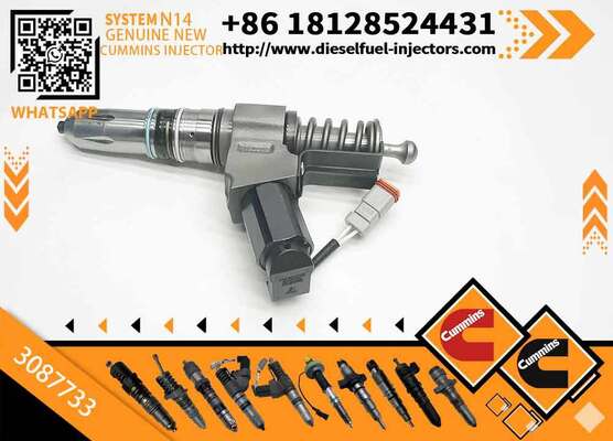 Common Rail Fuel Injector 3087560 3087733 3087807 3407776 3409975 3411381 for Excavator N14 Injector Truck Parts