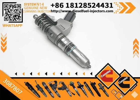New Fuel Injector 3087560 3087733 3087807 3407776 for Cum-mins Diesel Engine QSN14 N14