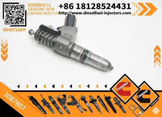 New Fuel Injector 3087560 3087733 3087807 3407776 for Cum-mins Diesel Engine QSN14 N14