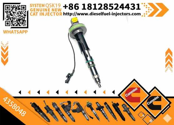 Motor Spare Part QSK19 4358048 4380190 Diesel Fuel Injector For