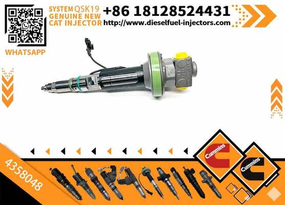 Motor Spare Part QSK19 4358048 4380190 Diesel Fuel Injector For