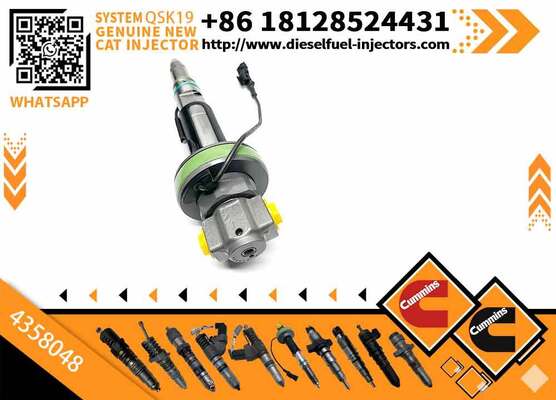 Motor Spare Part QSK19 4358048 4380190 Diesel Fuel Injector For