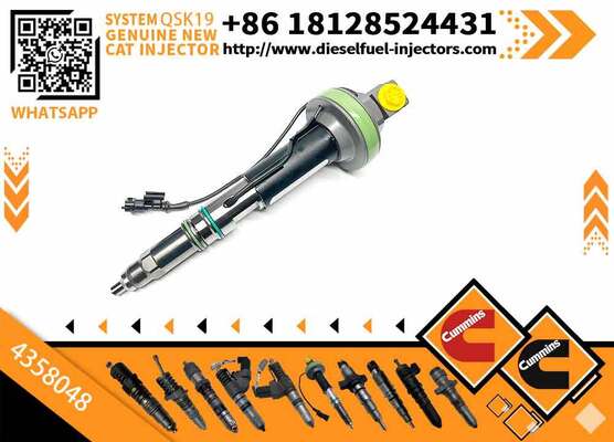 Motor Spare Part QSK19 4358048 4380190 Diesel Fuel Injector For