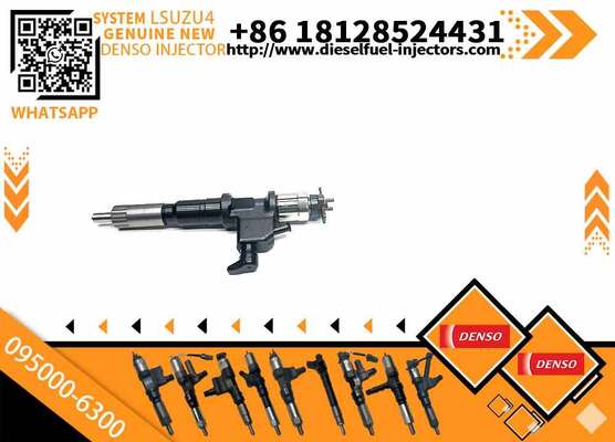 Common Rail Diesel Fuel Injector 095000-6300 1-15300436-1