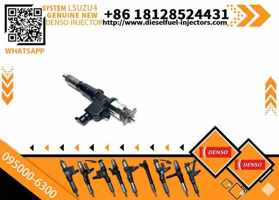 Common Rail Diesel Fuel Injector 095000-6300 1-15300436-1