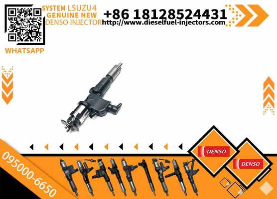 Common Rail Diesel Fuel Injector 095000-6650 8-98030550-4