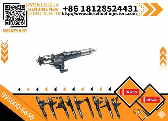 Common Rail Diesel Fuel Injector 095000-6650 8-98030550-4