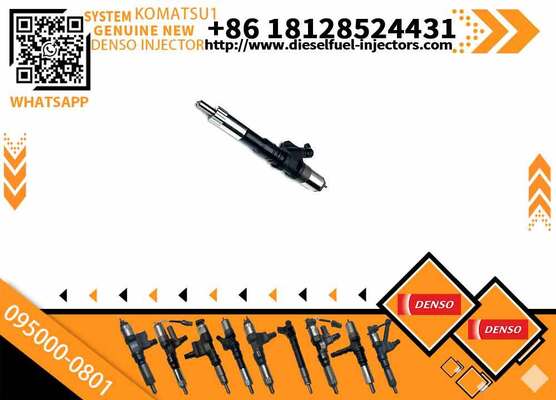 Diesel Fuel Common Rail Injector 095000-0801 6156-11-3100 6156113100 for