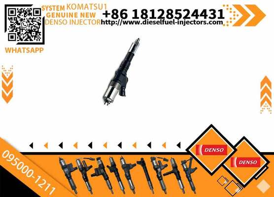 Diesel Engine Fuel Injector 6156-11-3300 095000-1211 for