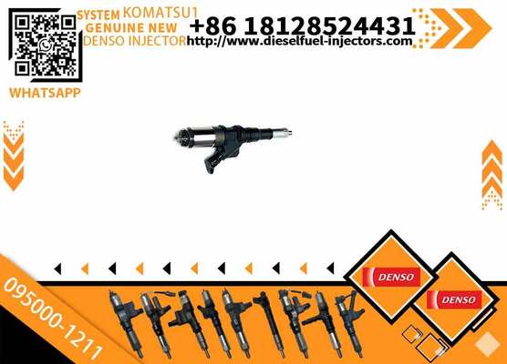 Diesel Engine Fuel Injector 6156-11-3300 095000-1211 for