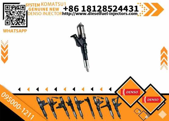 Diesel Engine Fuel Injector 6156-11-3300 095000-1211 for